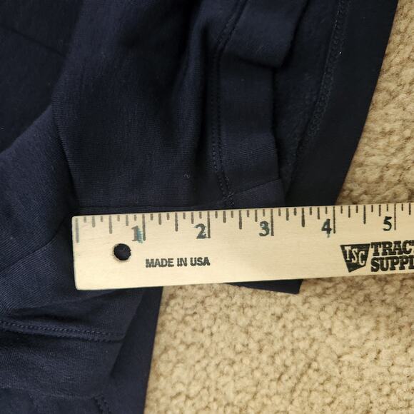 Lou & Grey Blue Romper With Pockets Size Medium Signature Soft - Picture 6 of 10